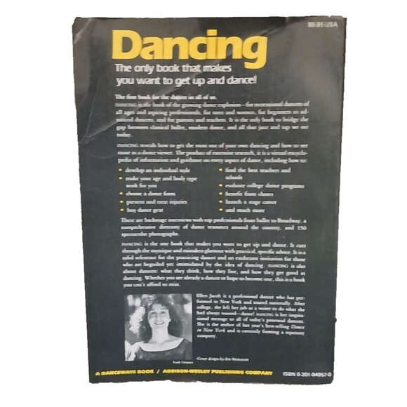 Dancing: A Guide for the Dancer You Can Be by Jacob, Ellen paperback 1981 - Picture 2 of 2